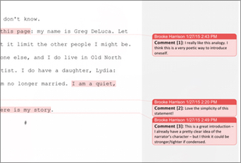 Print Edits